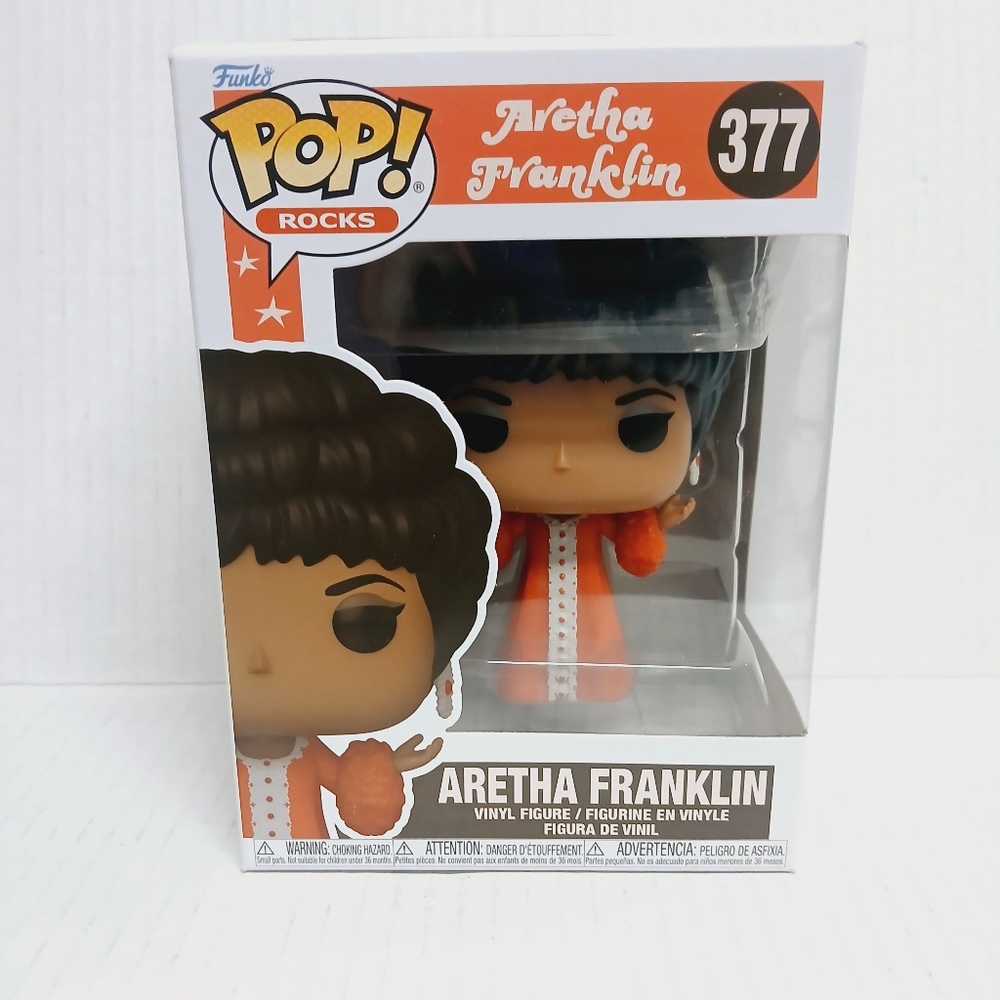 Funko POP! Rocks: Aretha Franklin (The Andy Williams Show) Vinyl Fig #377